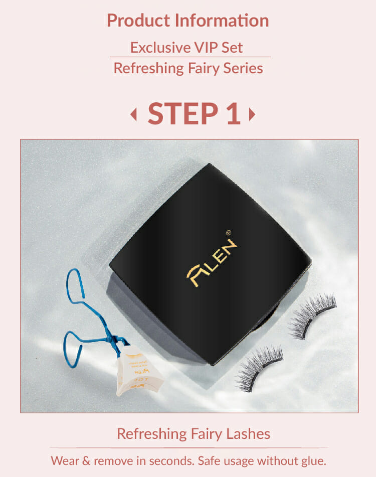 Refreshing Fairy Lashes,Exclusive VIP Set A - Refreshing Fairy,MLEN,MLEN Magnetic Eyelashes