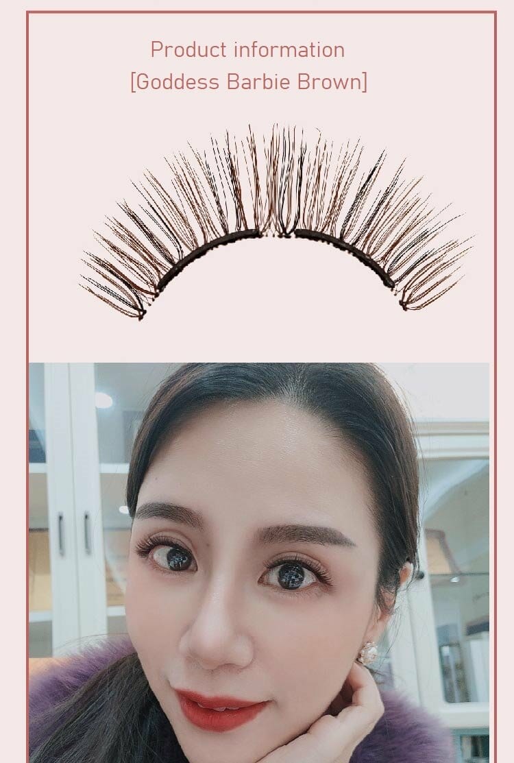 mlen group mlen pink box exclusive vip set (duo lashes style) 9
