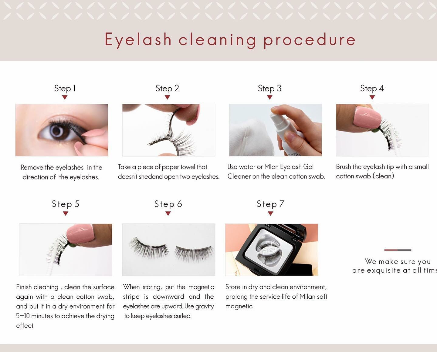 mlen group mlen eyelash cleansing gel (60ml) 5