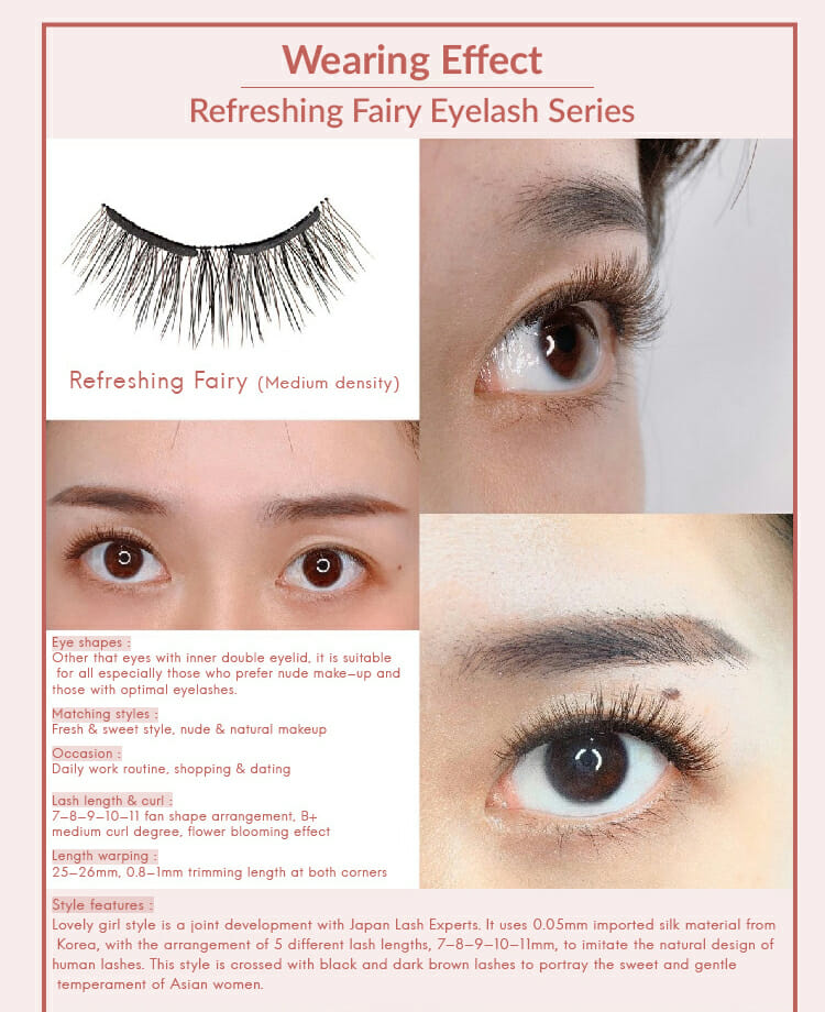 Refreshing Fairy Lashes,Exclusive VIP Set A - Refreshing Fairy,MLEN,MLEN Magnetic Eyelashes