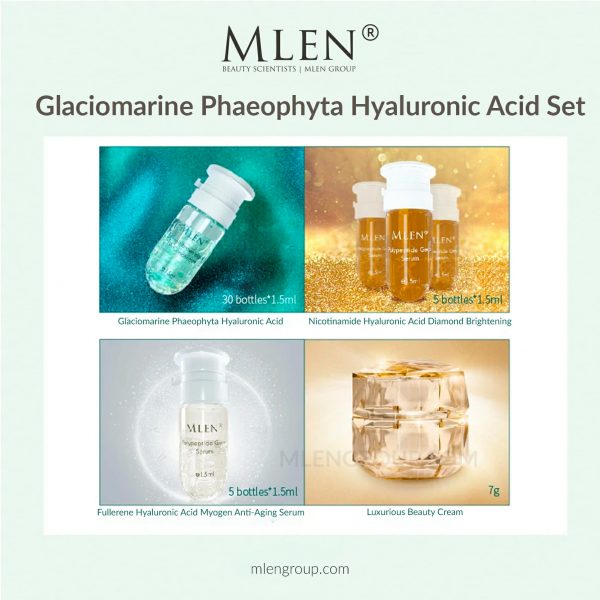 mlen group mlen exclusive vip set b glaciomarine phaeophyta hyaluronic acid set 02