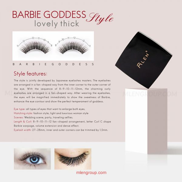 mlen group mlen magnetic eyelashes barbie goddess 8 mlen group mlen magnetic eyelashes barbie goddess 8