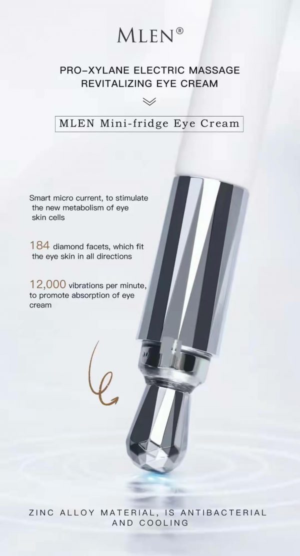 mlen group pro xylane electric massage revitalizing eye cream 3