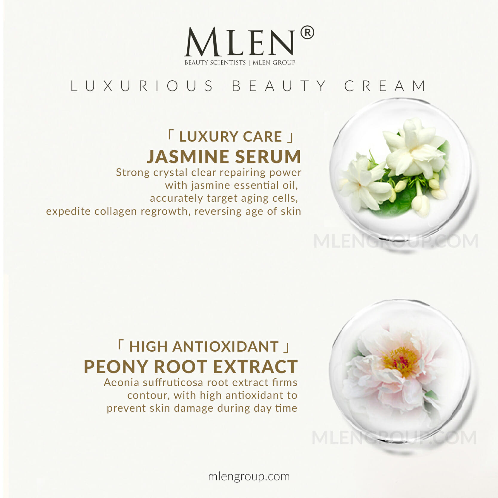mlen group mlen exclusive set c luxurious beauty cream 5
