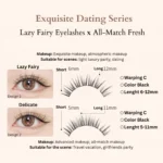 mlen natural series magnetic eyeliner eyelashes