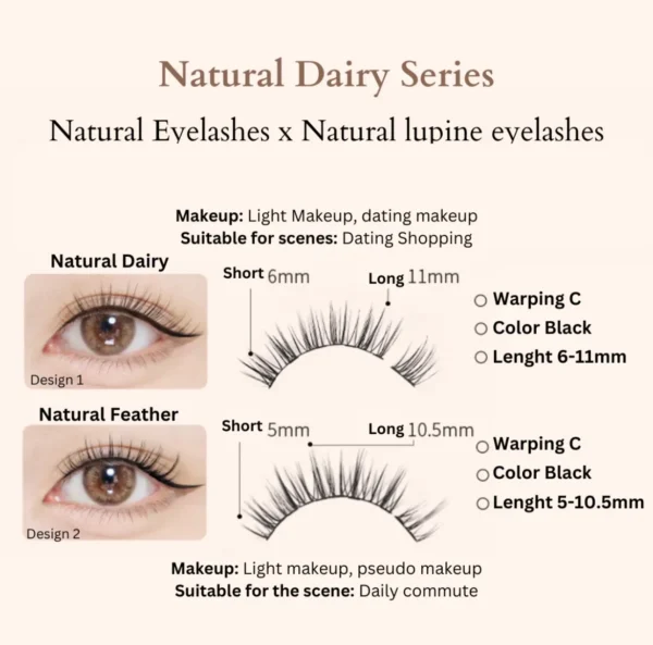 mlen natural series magnetic eyeliner eyelashes mlen natural series magnetic eyeliner eyelashes